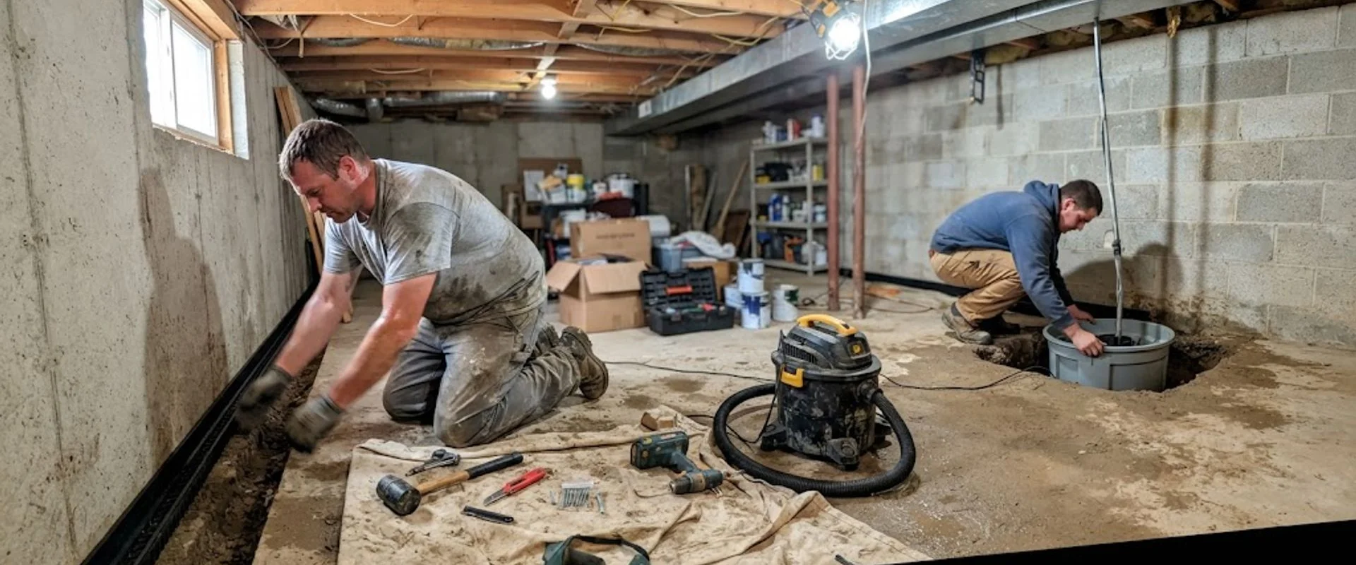 Basement Waterproofing